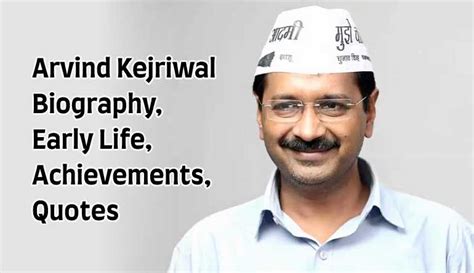arvind kejriwal early life and achievements